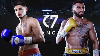 Ryan Garcia vs Vasiliy Lomachenko  Undisputed Boxing Game Early Access ESBC [upl. by Rahsab]