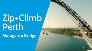 ZipClimb Perth  Matagarup Bridge [upl. by Sixel]