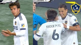 Riqui Puig 1st LA Galaxy Assist Highlights 28082022 [upl. by Oicnaneb475]