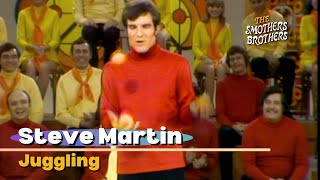 Steve Martin  Juggling  The Smothers Brothers Comedy Hour [upl. by Bennett631]