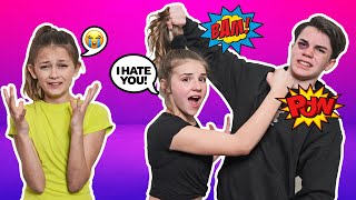 ARGUING IN FRONT OF My CRUSH To See HOW SHE REACTS PRANK SHE CRIED😡🥊 Jentzen Ramirez [upl. by Olrac]