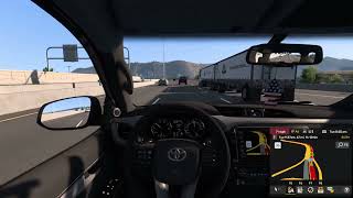 ATS  Toyota SW4  Salt Lake City to Logan Utah  No Commentary [upl. by Zetnauq]