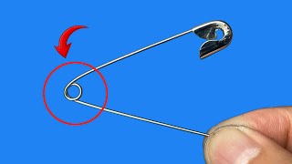 Even if You are 50 years old You Should Know 8 Safety Pin Ideas and Tricks [upl. by Khorma]