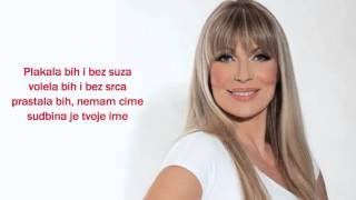 Suzana Jovanović  Plakala bih i bez suza  Lyrics [upl. by Gilly]