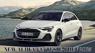 A3 Updated  Gets Up to 268 HP and 89 Miles of Electric Range  New Audi A3 45 TFSI ePHEV 2025 [upl. by Suez961]