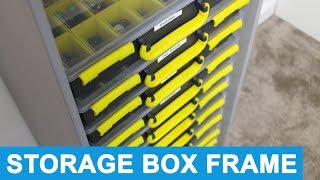 Storage Box Frame  Duratool Assortment Case Holder [upl. by Aenehs]