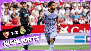 Sevilla FC 12 Real Madrid  HIGHLIGHTS  LaLiga 202223 [upl. by Tirza]