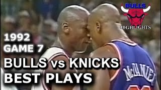 May 17 1992 Bulls vs Knicks game 7 highlights [upl. by Bennink]