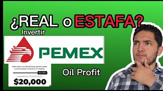 ¿Es real invertir en PEMEX o es una ESTAFA [upl. by Honna469]