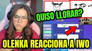 OLENKA REACCIONA AL DIRECTO DE IWO😲SE PONE TRISTE POR LOS COMENTARIOS🔥EXTENSIBLE DE KINGTEKA🔥🔥 [upl. by Enneirdna78]