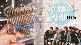 BTS  봄날 Spring Day Kalimba Cover with Tabs ♡ [upl. by Ainigriv]