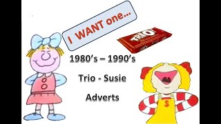 1980s90s Jacobs Trio Biscuits Susie Adverts Compilation [upl. by Rosmunda603]