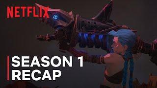 Arcane Season 1  Recap  Netflix [upl. by Nason529]