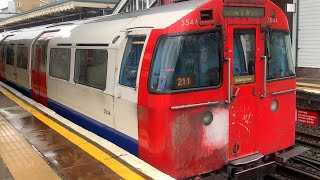 Bakerloo line 1972 stock 3544 journey from Harrow amp Wealdstone to Kensal Green [upl. by Luehrmann]