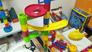 Colossal Marble Run Race with Mesmerizing Rail Pieces [upl. by Barbabas]