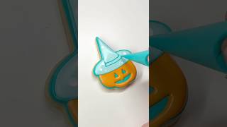 BE MY HALLOWEEN🎃 sugarcookies cookies baking halloweencookies shorts [upl. by Nylaehs]