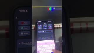 LD10WA APP control 10W RGB Laser Light2 [upl. by Nagap644]