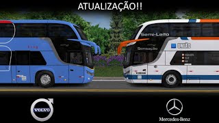 ATUALIZAÇÃO COMIL INVICTUS DD VOLVO E MERCEDESBENZ OMSI 2 [upl. by Kenton]