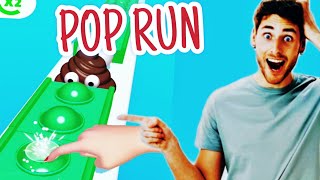 POP RUN 3D FULL GAMPLAY NEW UPDATE poprungame poprun shortsfeed games [upl. by Anawal]