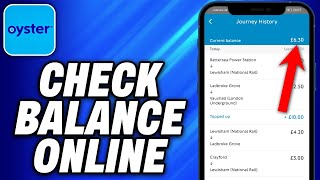 How To Check Oyster Card Balance Online 2024  Easy Fix [upl. by Ellehcear754]