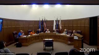 Gratiot County Board of Commissioners Meeting 9324 [upl. by Olrak]