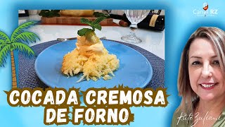 COCADA CREMOSA DE FORNO  FÁCIL E RÁPIDA  RECEITA COM 7 INGREDIENTES [upl. by Hump]