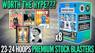 PREMIUM STOCK BLASTER BOXES HAVE ARRIVED CAN THEY LIVE UP TO THE HYPE 🤔🔥 202324 Panini NBA Hoops [upl. by Nanor896]