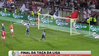 Benfica 3  Porto 0 Final Taça da liga Resumo [upl. by Elodia]