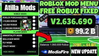 Roblox mod menu 2636626 Free robux and shopping  Fly Speed amp Unlimited Robux 2024 [upl. by Esimehc]