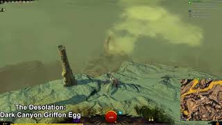 GW2 Open Skies The Desolation Griffon Eggs Guide [upl. by Anuahsat]