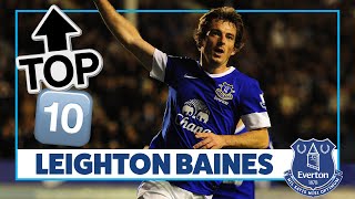 TOP 10 LEIGHTON BAINES GOALS [upl. by Nauqaj]