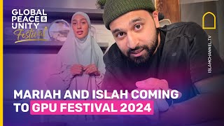 MARIAH AND ISLAH ON GLOBAL PEACE AND UNITY FESTIVAL 2024 [upl. by Wendi]