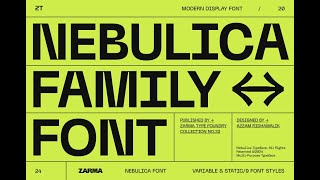 Nebulica Font Download [upl. by Legyn]