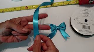 How to make a hair bow no tool just fingers [upl. by Laurentium121]