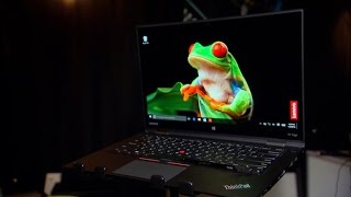 Lenovos ThinkPad X1 Yoga hybrid steps up to OLED [upl. by Dolora]