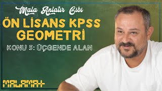 Malamat KPSS 2024  Geometri Konu 5 Üçgende Alan  Murat Aktürk [upl. by Crocker]