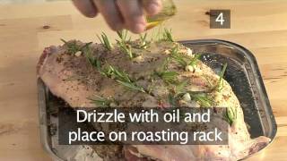 How To Make Roast Leg Of Lamb [upl. by Yezdnil]