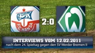 Interviews nach dem 24 Spieltag [upl. by Ynobe348]