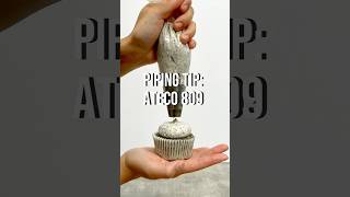 ✨NEW PIPING SERIES ✨feat Ateco 809 piping tip pipingtips pipingskills cakedecorating cakedesign [upl. by Ifok]