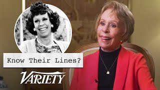 Does Carol Burnett Know Lines From Her Biggest Films and TV Shows [upl. by Harlen]