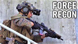 US Marine Corps Force Recon  Close Quarters Tactics Training [upl. by Damali426]