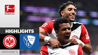 Frankfurt is UNSTOPPABLE  Eintracht Frankfurt  VfL Bochum  Highlights  Matchday 9 – Bundesliga [upl. by Danell]