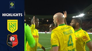 FC NANTES  STADE RENNAIS FC 2  1  Highlights  FCN  SRFC  20212022 [upl. by Arney656]