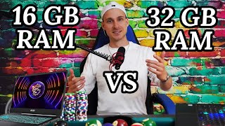 16GB vs 32GB RAM Laptop Explained Simply [upl. by Starbuck]