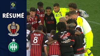 OGC NICE  AS SAINTÉTIENNE 4  2  Résumé  OGCN  ASSE  20212022 [upl. by Lekcim]