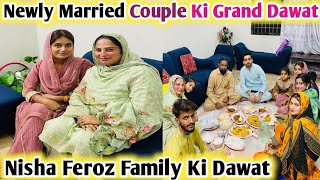 Dulha Dulhan ki Dawat😍Pak Village Food Nisha Feroz ki Dawat  Zoha Beauty Vlog [upl. by Engracia]