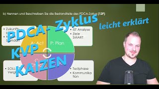 PDCAZyklus  KAIZEN  KVP  leicht erklärt  Situationsaufgabe  Dave Seller [upl. by Soluk]