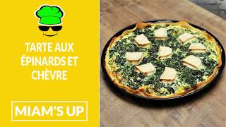 Tarte aux épinards et chèvre [upl. by Gasparo]