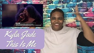 The Voice 2018 Kyla Jade  This Is Me  Reaction [upl. by Kcirdneh]