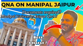 Detailed QnA on Manipal University Jaipur Hostel Booked [upl. by Marala588]